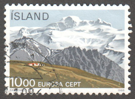 Iceland Scott 622 Used - Click Image to Close